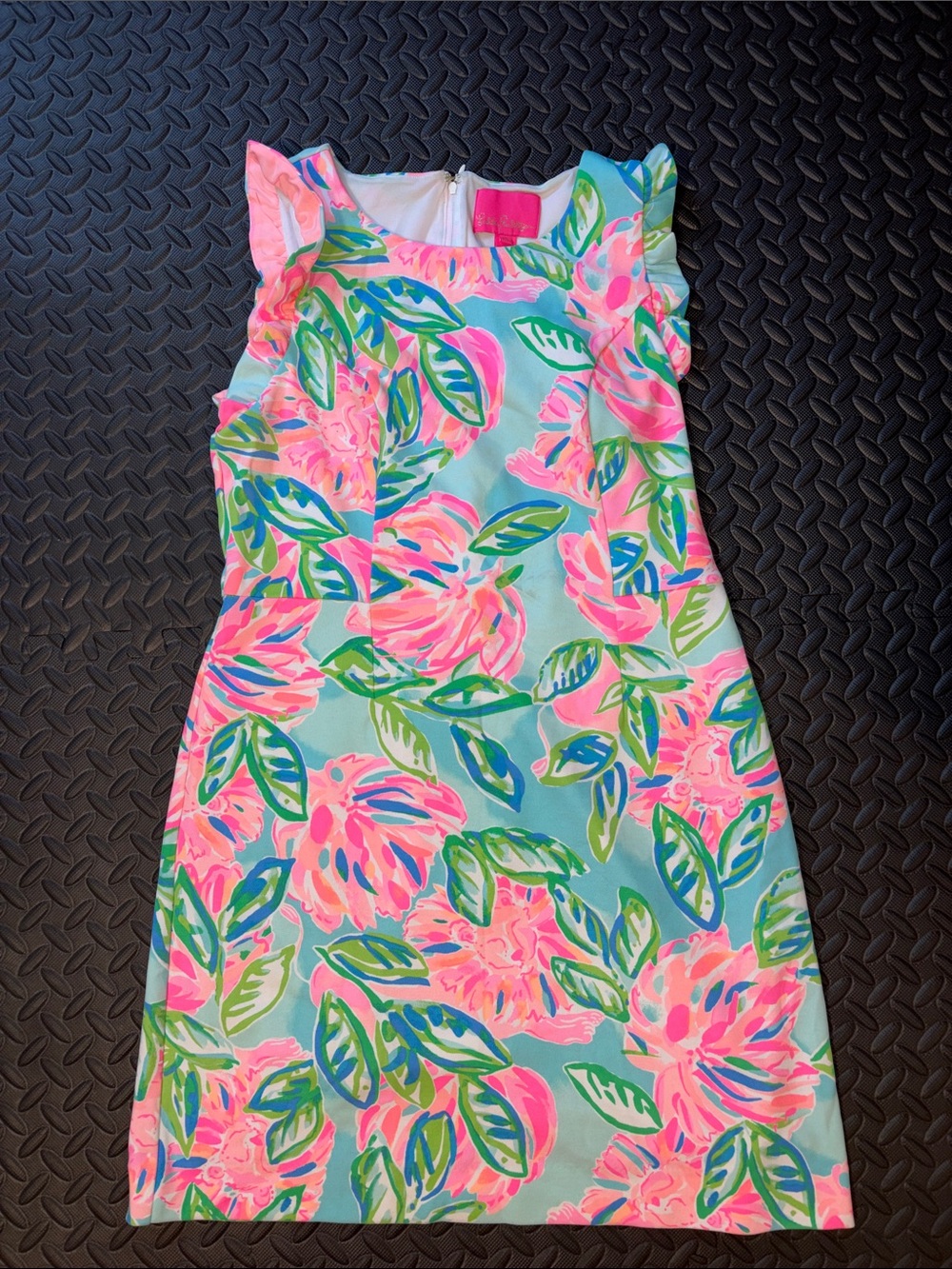 Lilly Pulitzer Carmelisa Shift Dress Totally Blossom size 10